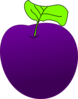 Plum2 Clip Art