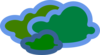 Gas/cloud Clip Art