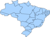 Mapa Do Brasil 2 Clip Art