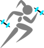 Runninggirl3 Clip Art