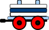 Toot Toot Train Carriage Clip Art