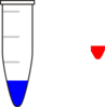 Eppendorf With Blood Zxc Clip Art