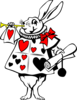 White Rabbit Clip Art