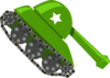 Green Tank Clip Art