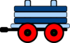 Toot Toot Train Carriage Clip Art