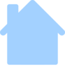 Blue House Clip Art