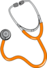 Red Stethoscope Clip Art