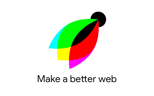 VisBug logo and a phrase saying make a better web