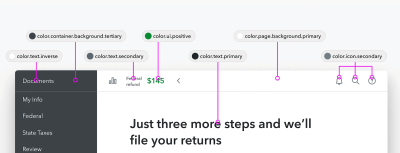 Creating a flexible design token taxonomy for Intuit’s Design System