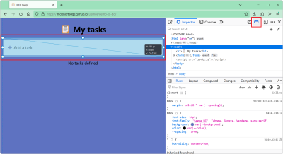 A screenshot with the measurement of an arbitrary distance