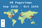 Locations of visitors to this page