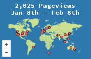 Locations of visitors to this page