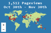 Locations of visitors to this page