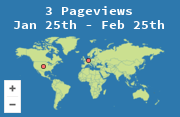 Locations of visitors to this page