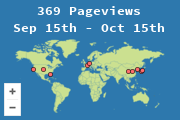 Locations of visitors to this page