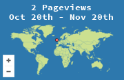 Locations of visitors to this page