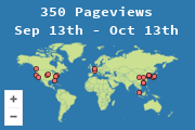 Locations of visitors to this page