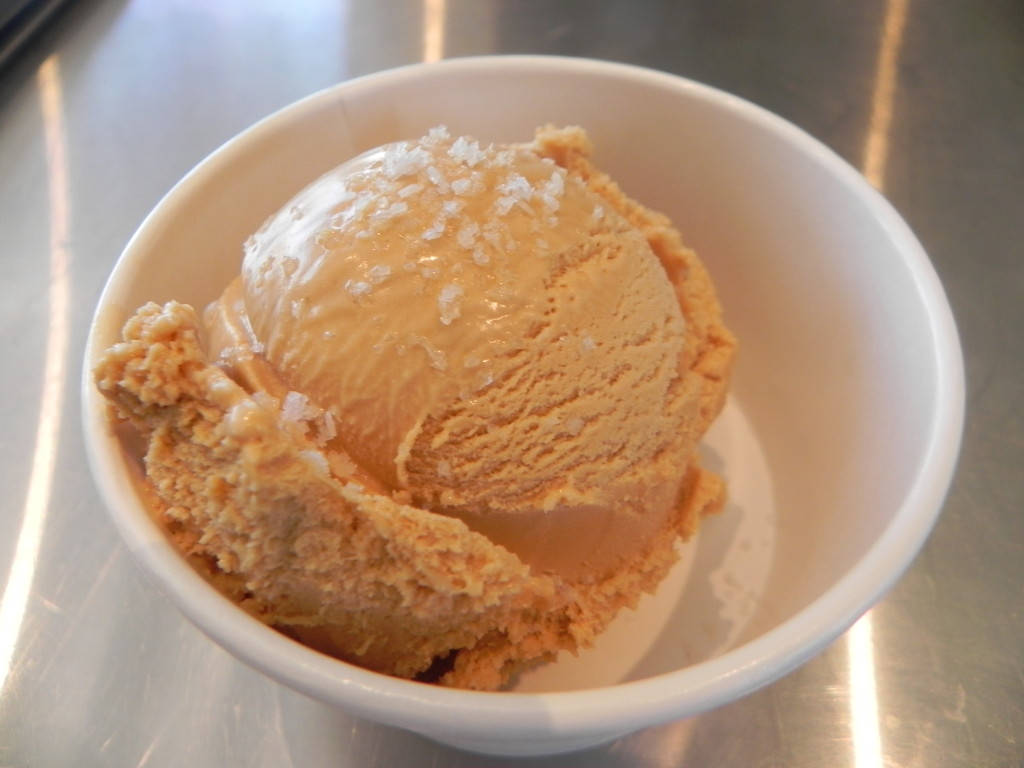 Salted Caramel Ice Cream from Sweet Rose Creamery