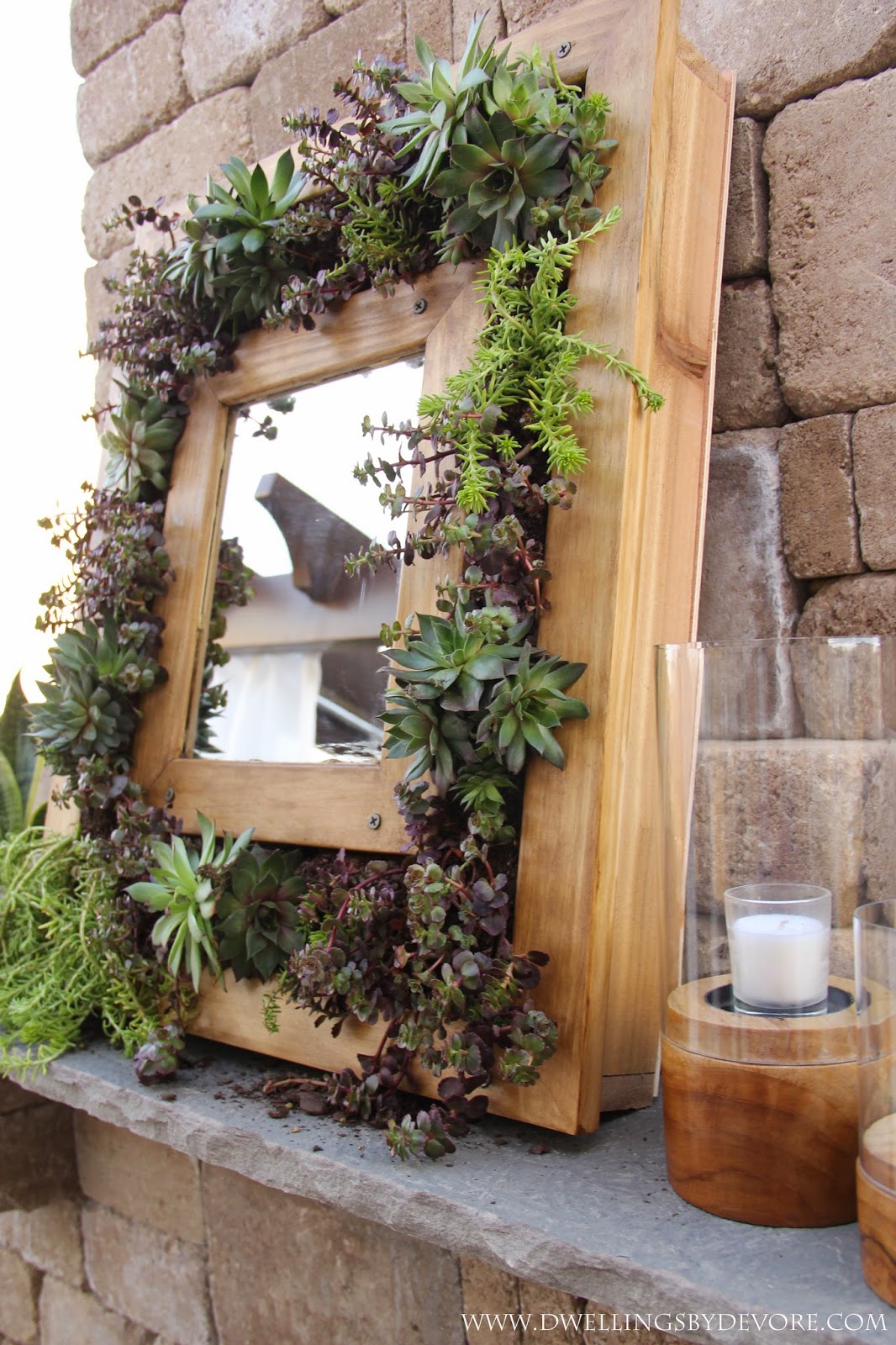 Succulent Mirror