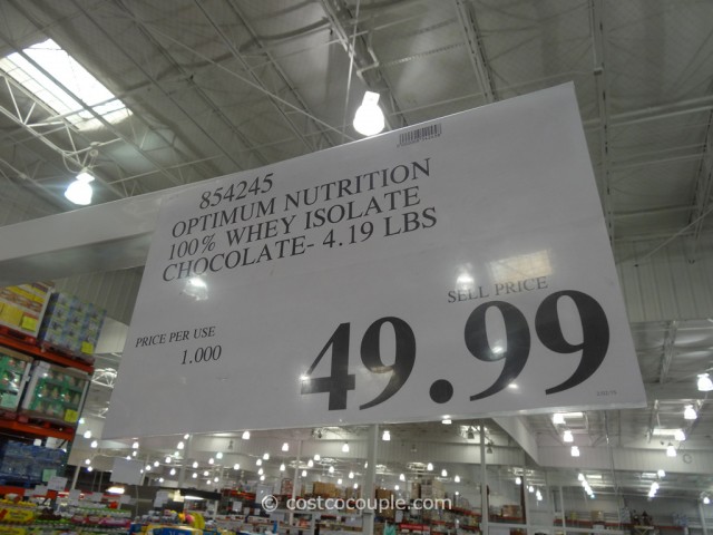 Optimum Nutrition Whey Isolate Costco 1