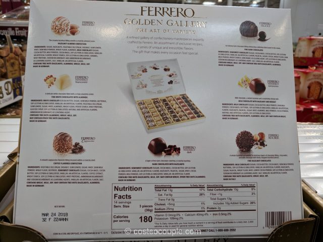 Ferrero Rocher Golden Gallery Costco