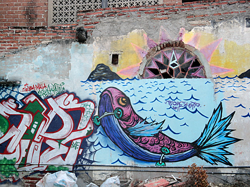 Graffiti in Mazatlan Sinaloa