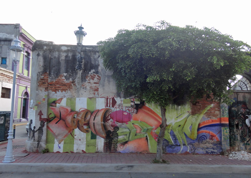 Graffiti in Mazatlan Sinaloa