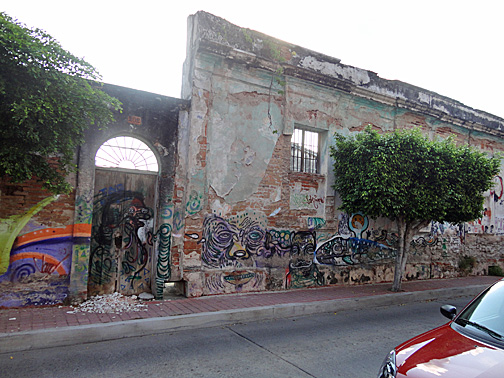 Graffiti in Mazatlan Sinaloa