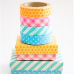 Washi taped boxes - by Craft & Creativity