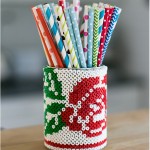 Beaded tin can - by Craft & Creativity