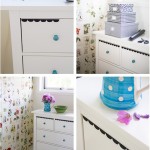 Blackboard foil on drawers - by Craft & Creativity