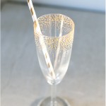 Golden Confetti Glasses - by Craft & Creativity