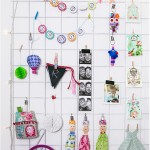 Steel mesh inspiration board - by Craft & Creativity