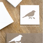 Craft paper stickers - by Craft & Creativity