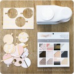 Punched paper garland - by Craft & Creativity