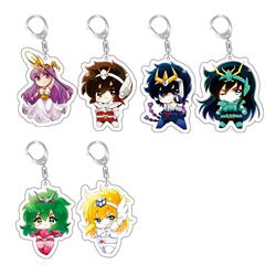 Saint Seiya anime keychain