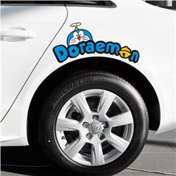 Doraemon anime car sticker a set