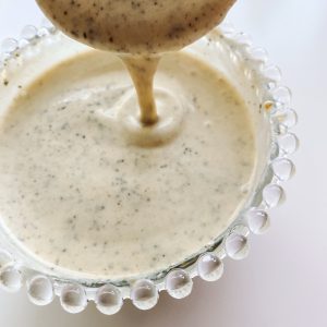 Photograph of Raita with Mint, Turmeric and Garam Masala