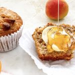 Spicy Apricot Muffins with Vanilla and White Chocolate