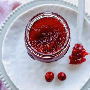 Photograph of Cranberry and Orange Jam