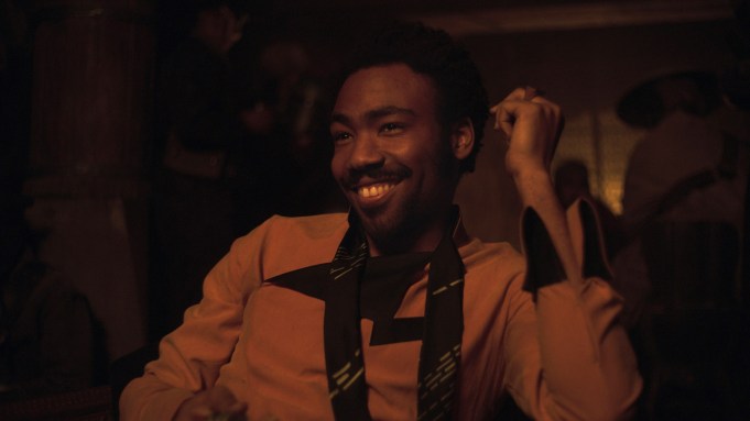 Donald Glover as Lando Calrissian in 'Solo'