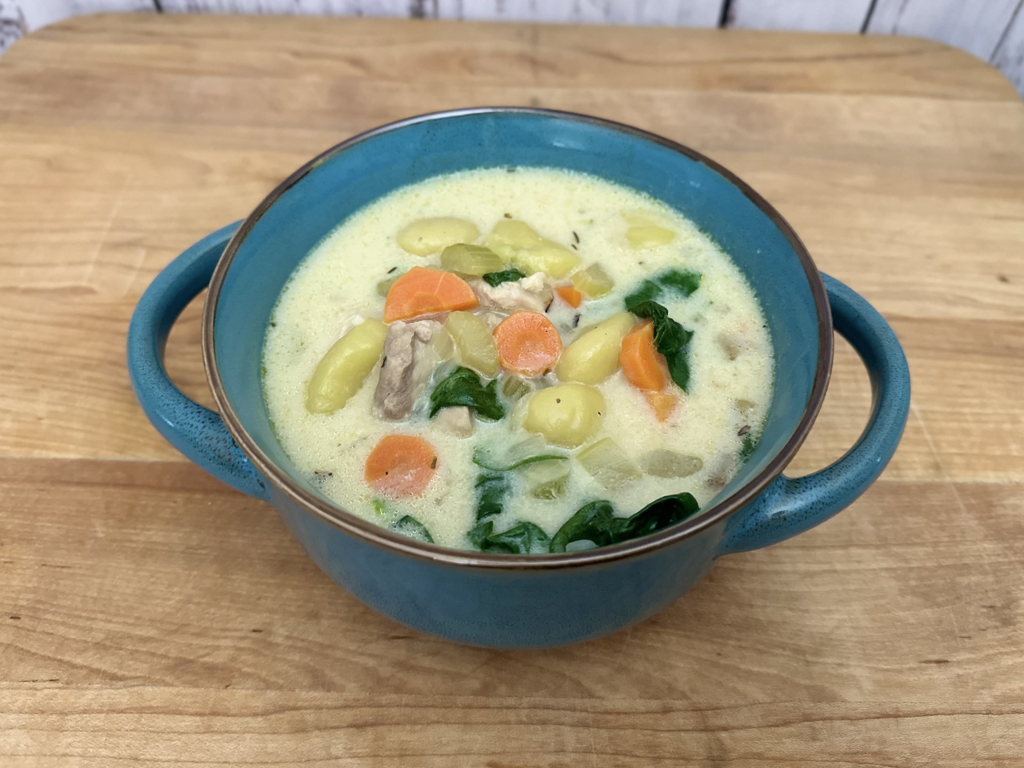 Creamy Chicken Gnocchi Soup