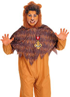 Costume de Lion Cowarddly du magicien d'Oz Costume Magicien d'Oz