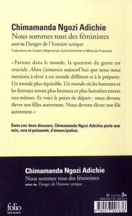 Nous sommes tous des féministes. Suivi de Le danger de l'histoire unique