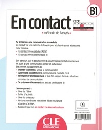 En contact B livre élève