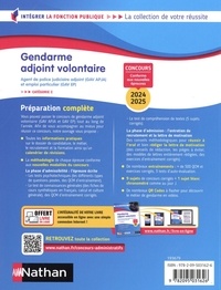 Gendarme adjoint volontaire. Agent de police judiciaire adjoint (GAV APJA) et emploi particulier (GAV EP) Catégorie C  Edition 2024-2025