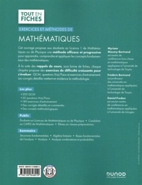 Mathématiques licence 1. Exercices et méthodes 2e édition