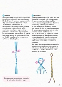 Bracelets brésiliens. 80 modèles, 3 niveaux