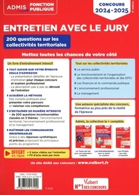 Entretien avec le jury, 200 questions sur les collectivités territoriales. Concours et examens professionnels Catégories A et B  Edition 2024-2025