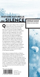 Histoire naturelle du silence